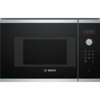 Refurbished Bosch Series 4 BFL523MS0B Built In 20L 800W Microwave Stainless Steel