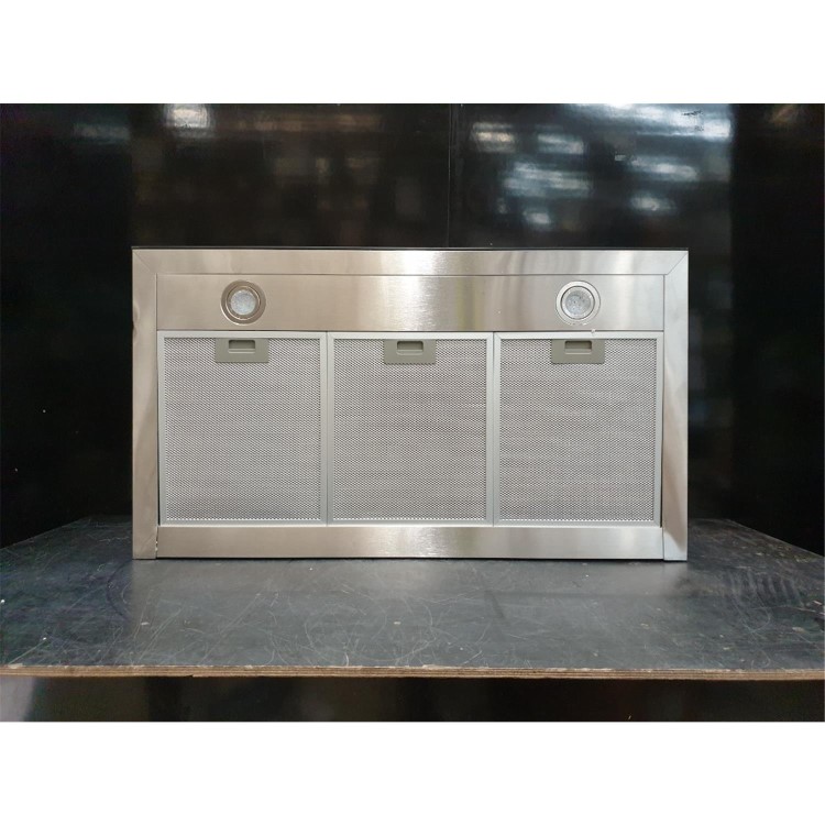 Refurbished electriQ eiQ90TOUCHSLIMHEA 90cm Slimline Touch Control Cooker Hood Stainless Steel