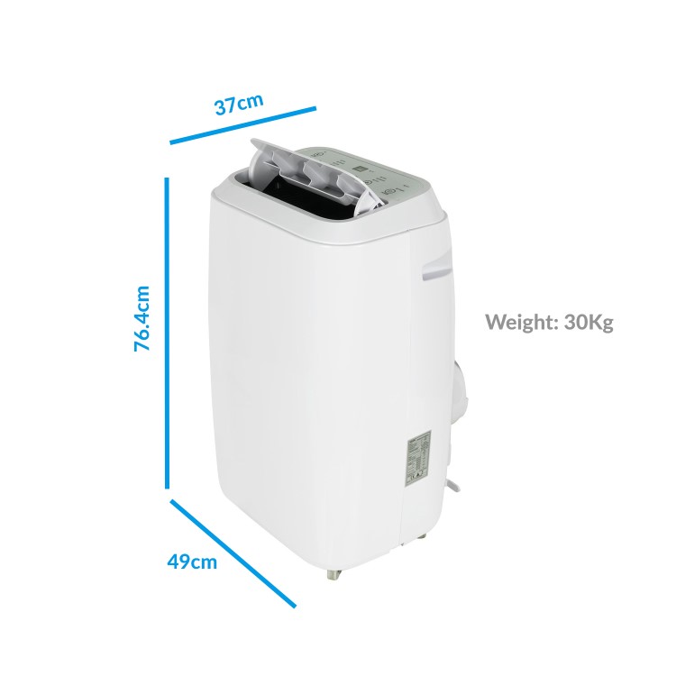 Refurbished electriQ 18000 BTU Portable Air Conditioner with Heat Pump