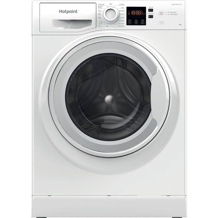 Hotpoint Anti-stain 9kg 1600rpm Washing Machine - White