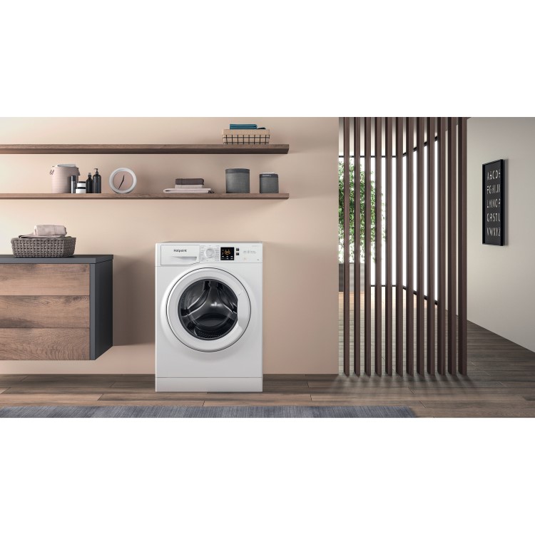 Hotpoint Anti-stain 9kg 1600rpm Washing Machine - White