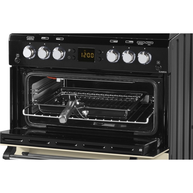 Refurbished Leisure Classic CLA60GAC 60cm Double Oven Gas Cooker Cream