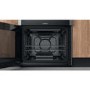 Refurbished Hotpoint HDM67G0CCX 60cm Double Oven Gas Cooker Stainless Steel