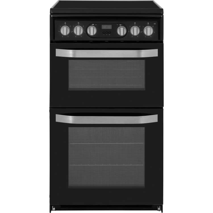 Hotpoint 50cm Electric Cooker - Black