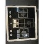 Refurbished Hoover HVG6DK3B 60cm Gas on Glass 4 Burner Gas Hob Black