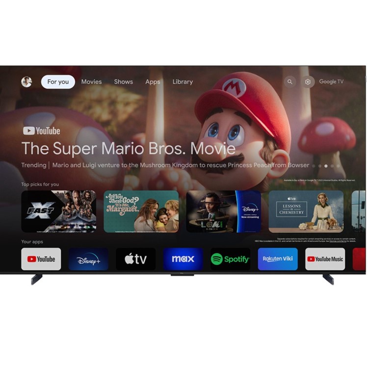 TCL C655K 55 inch Smart 4K Ultra HD QLED TV