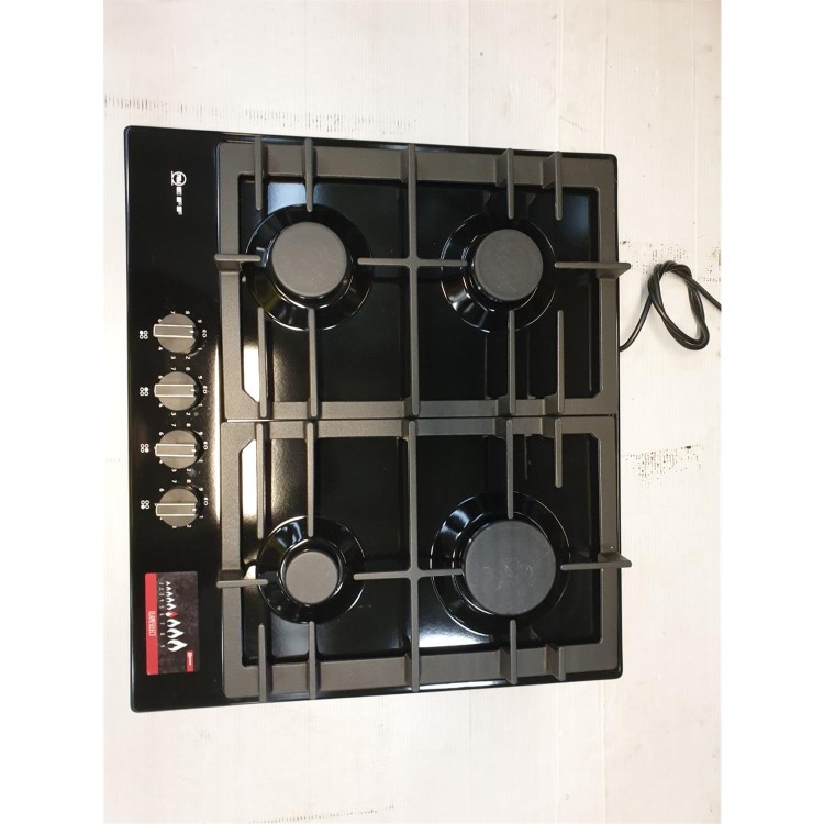 Refurbished Neff N70 T26DS49S0 60cm 4 Zone Gas Hob Black