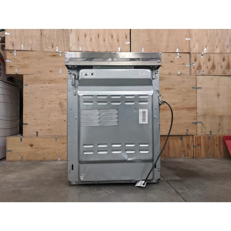 Refurbished Smeg Concert SUK61PX8 60cm Dual Fuel Cooker with Pyrolytic Cleaning Stainless Steel