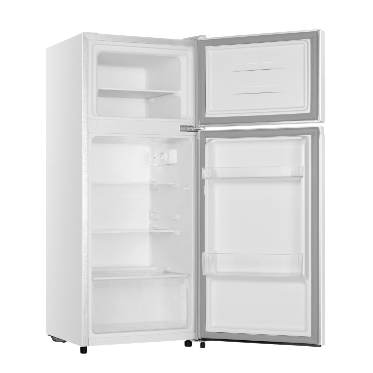 Fridgemaster 124 Litre 80/20 Top Mount Freestanding Fridge Freezer -  White