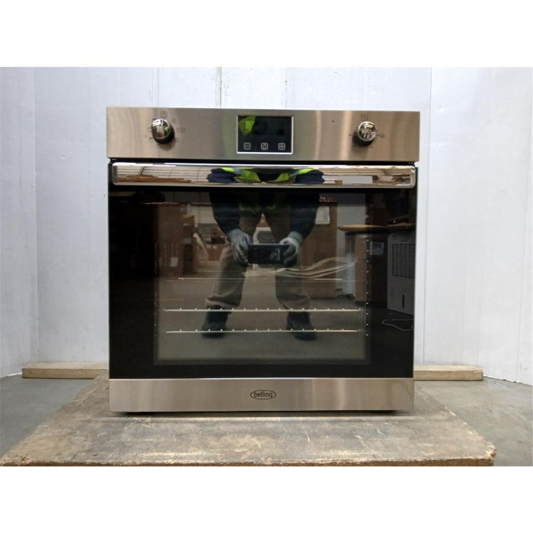 Refurbished Belling 444444773 Electric Fan Single Oven - Stainless Steel