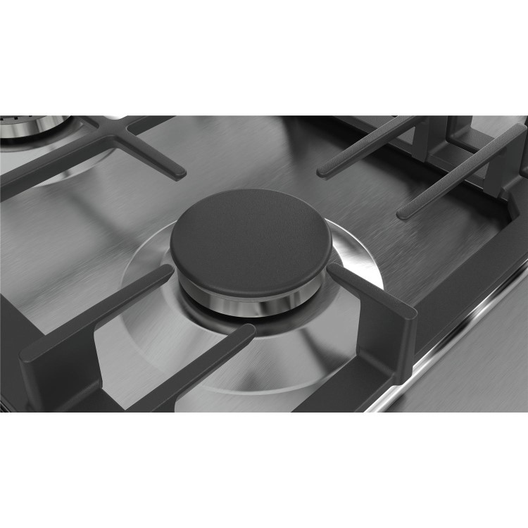 Bosch Series 6 60cm 4 burner Gas Hob - Stainless Steel