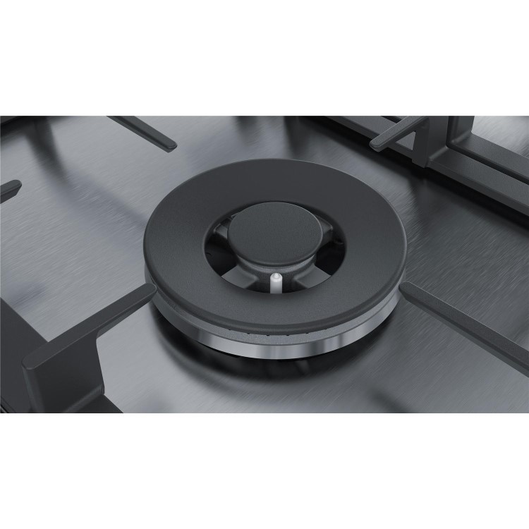 Bosch Series 6 60cm 4 burner Gas Hob - Stainless Steel