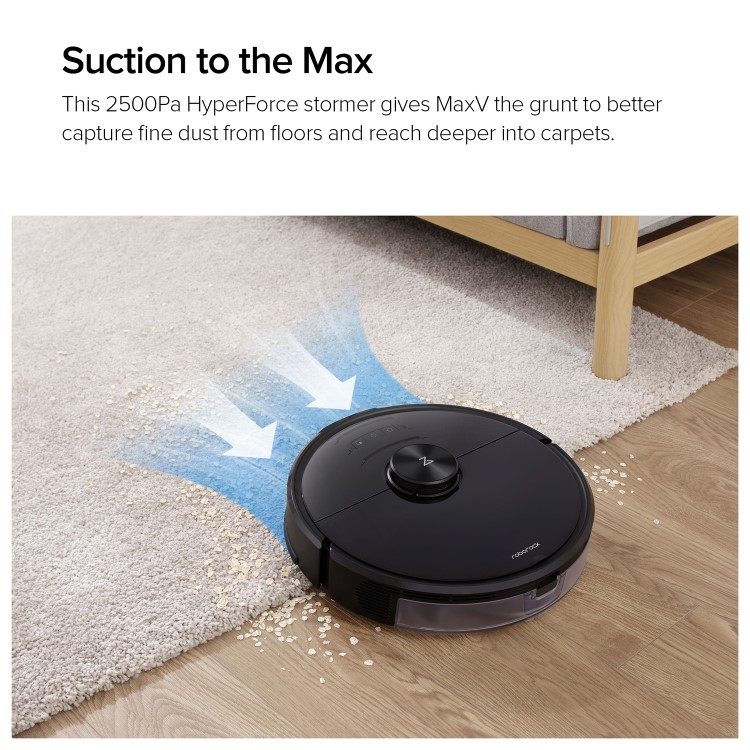 Refurbished Roborock S6 MaxV PET Robot Vacuum Cleaner and Mop with Dual Cameras AI and Lidar Navigation