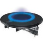 Refurbished Hotpoint FTGHG751DHBK 75cm Gas on Glass 5 Burner Gas Hob with Vertical Flame Black