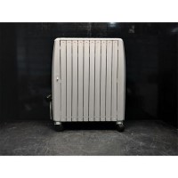 Refurbished electriQ 2500W Smart Oil Filled Radiator with Thermostat and Weekly Timer - White