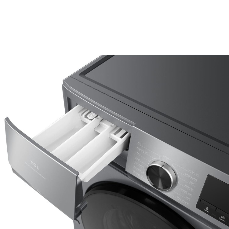 Refurbished TCL F Series FF0924SA0UK Freestanding 9KG 1400 Spin Washing Machine Graphite