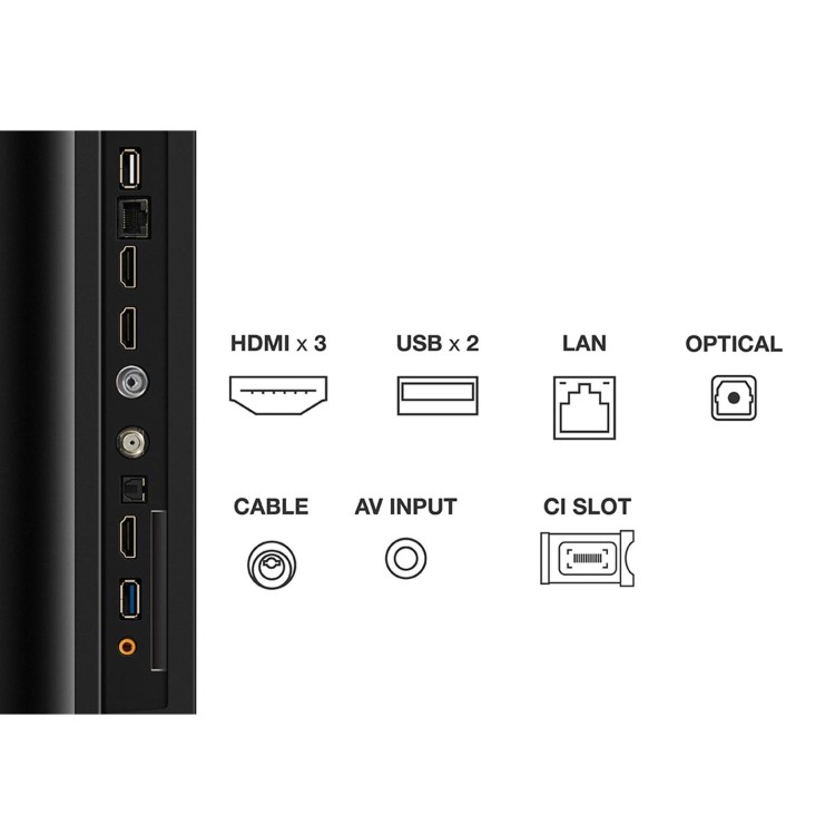 TCL P755K 55 inch Smart 4K Ultra HD LED TV