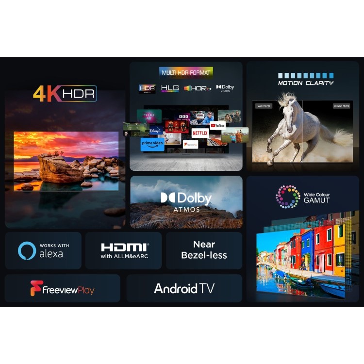 TCL P755K 55 inch Smart 4K Ultra HD LED TV
