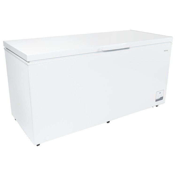 electriQ 500 Litre Chest Freezer - White