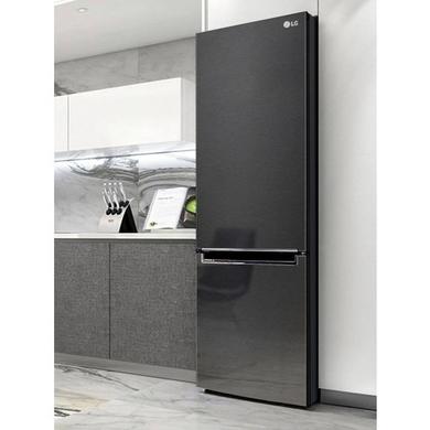 LG NatureFRESH 341 Litre 60/40 Freestanding Fridge Freezer - Dark Graphite