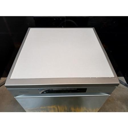 Refurbished Hisense Hygiene HS643D60XUK Freestanding 16 Place Dishwasher Stainless Steel
