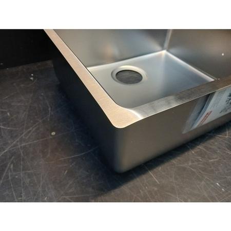 ALMOST PERFECT - Single Bowl Undermount Stainless Steel Kitchen Sink - Franke Maris 110-45
