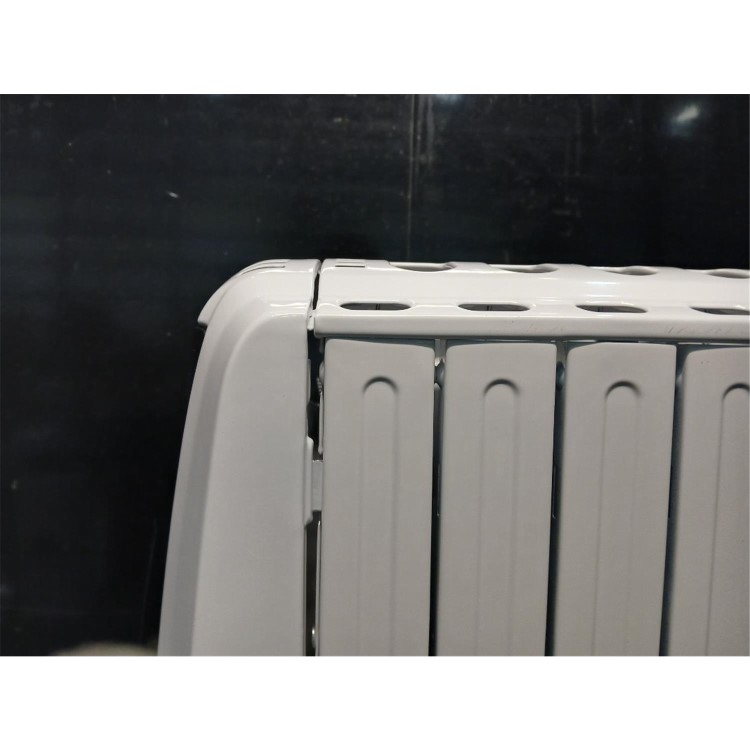 Refurbished electriQ 2500W Smart Oil Filled Radiator with Thermostat and Weekly Timer - White