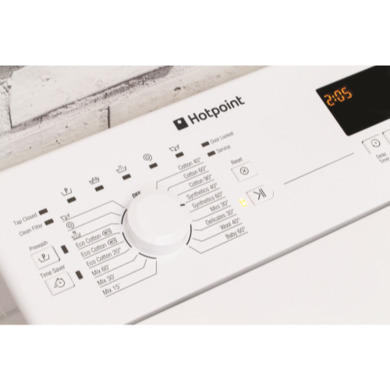 Refurbished Hotpoint WMTF722UUKN Freestanding 7KG 1200 Spin Washing Machine White
