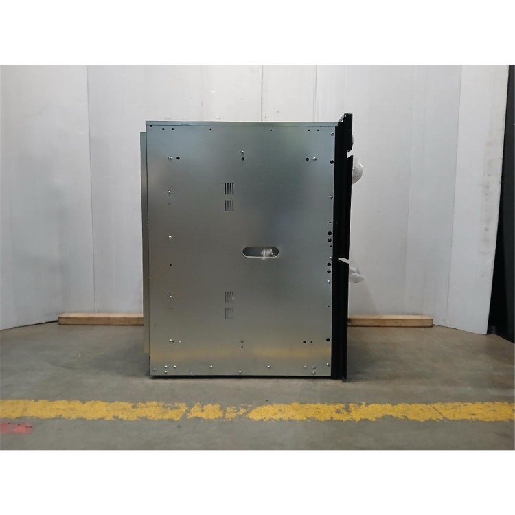 Refurbished electriQ EQBUDOBLK 60cm Double Built Under Electric Oven Black