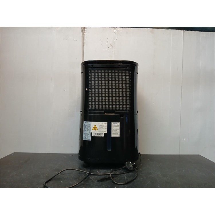 electriQ 12L Low-Energy Quiet Laundry Dehumidifier - Black
