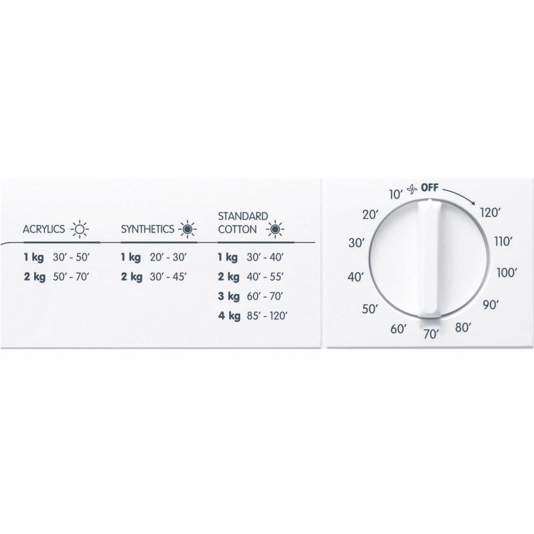 Indesit 4kg Front Vented Tumble Dryer - White
