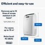 DeLonghi DEX216RF 16L Tasciugo AriaDry Quiet Laundry Dehumidifier - White