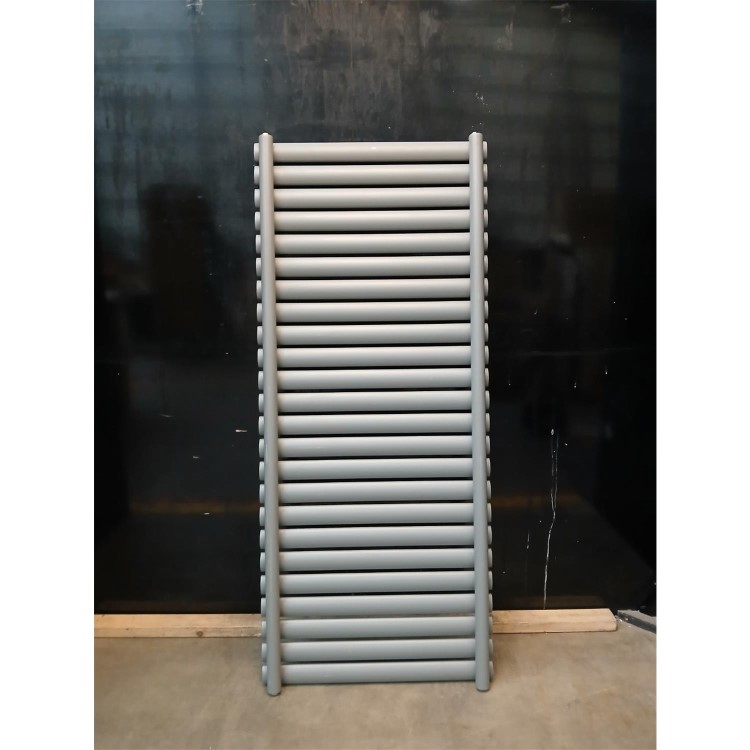 Refurbished Light Grey Electric Horizontal Designer Radiator 2kW with Wi-Fi Thermostat - H600xW1416mm - IPX4 Bathroom Safe