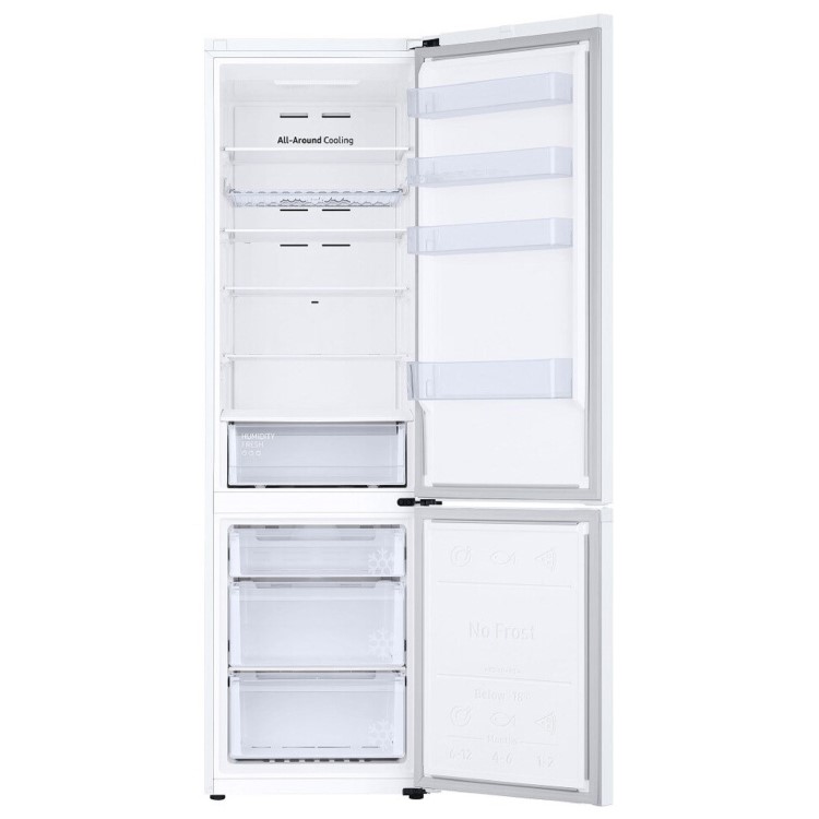 Refurbished Samsung Series 5 RB38C602CWW Freestanding 390 Litre 70/30 Frost Free Fridge Freezer White