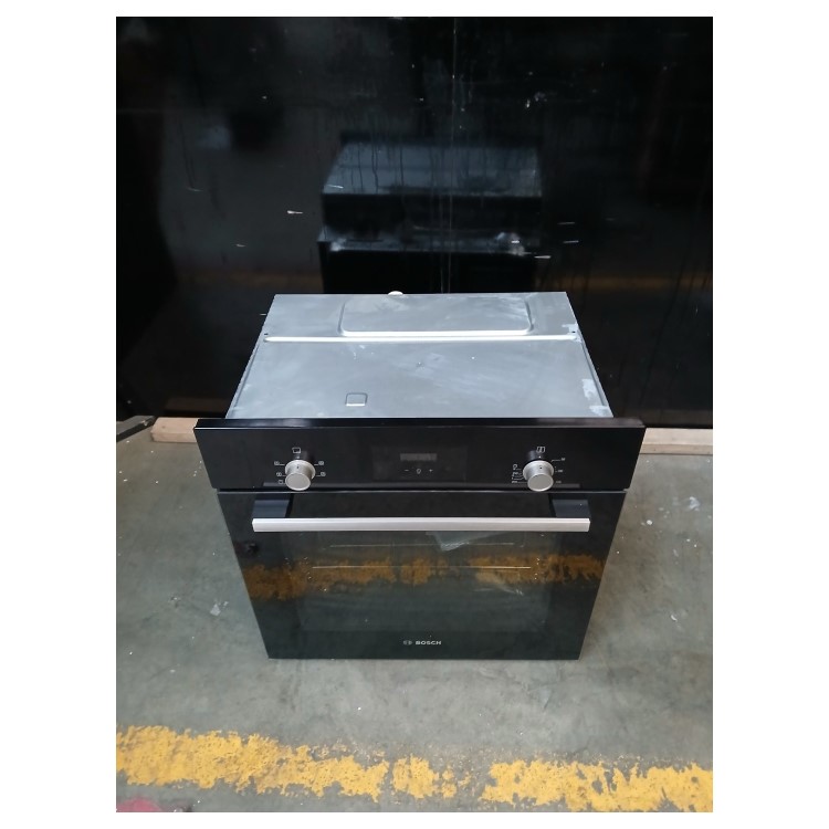 Refurbished Bosch Series 2 HHF113BA0B 60cm Single Built In Electric Oven Black