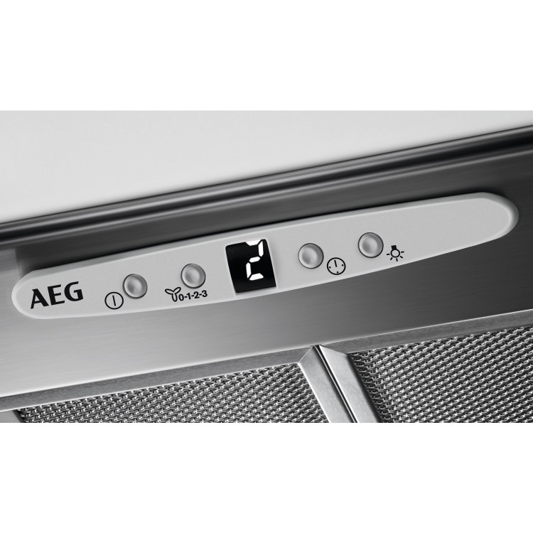 Refurbished AEG DGB3850M 70cm Canopy Cooker Hood Stainless Steel