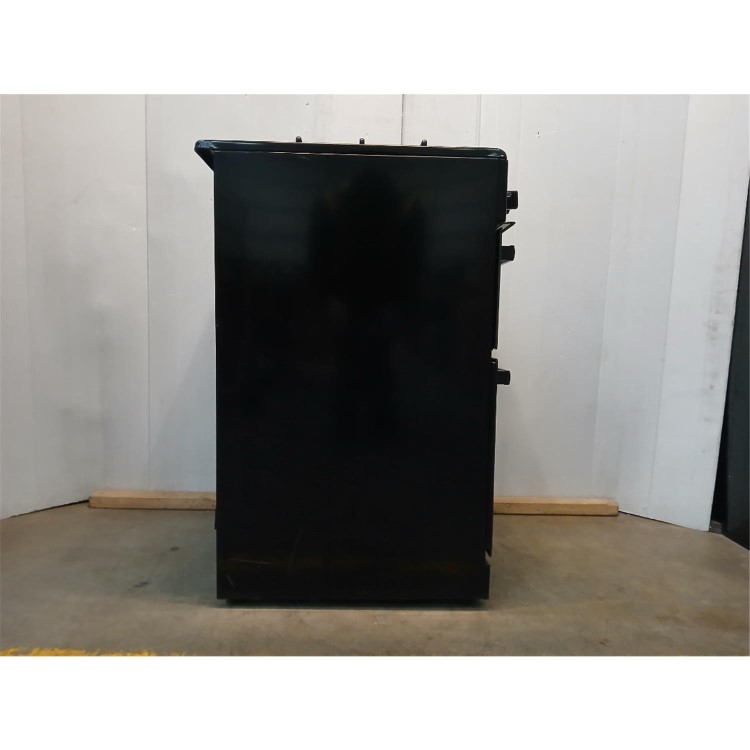 Refurbished electriQ EQDFC360BL 60cm Dual Fuel Cooker Black