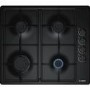 Refurbished Bosch Series 2 PBP6B6B60 58cm 4 Burner Gas Hob Black