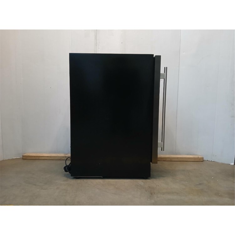 Refurbished electriQ eiQ30WINEPREM Freestanding 18 Bottle Under Counter Wine Cooler Premium Dark Stainless Steel