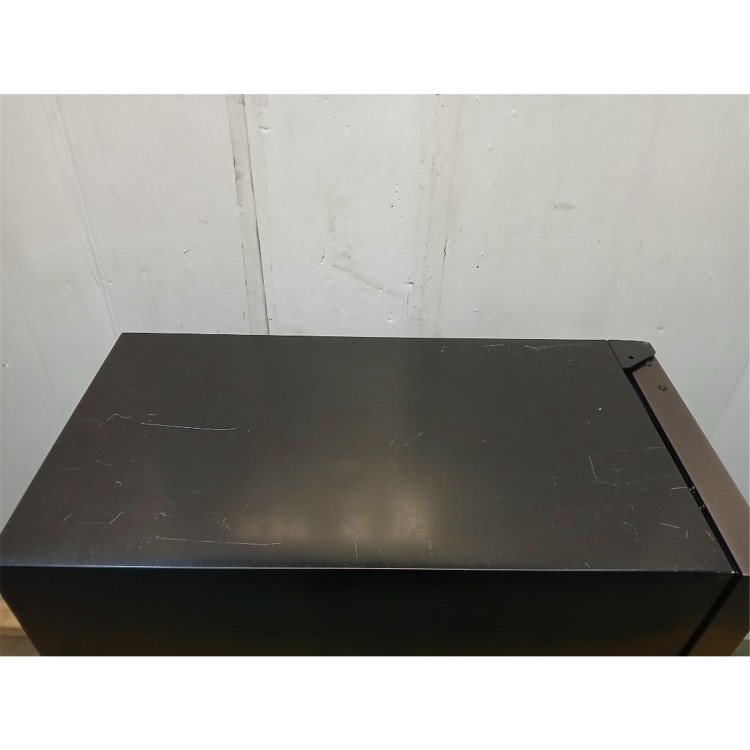 Refurbished electriQ eiQ30WINEPREM Freestanding 18 Bottle Under Counter Wine Cooler Premium Dark Stainless Steel