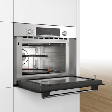 Refurbished Bosch Series 4 CMA583MS0B Built In 44L 900W Combination Microwave Oven Stainless Steel