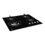 Refurbished Beko HCLW64222S 60cm 4 Burner Gas on Glass Hob Black