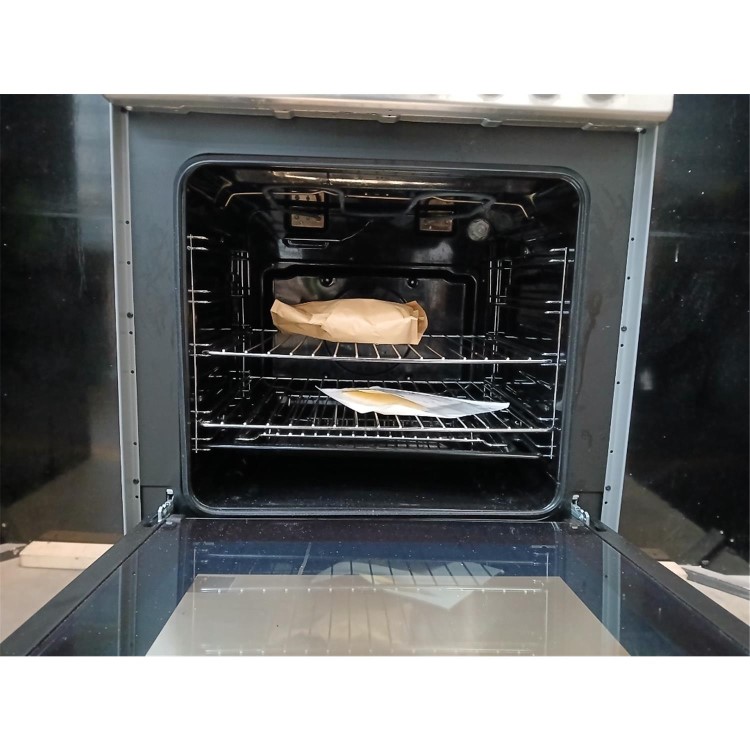 Refurbished electriQ EQDFS1C60A 60cm Dual Fuel Cooker Stainless Steel