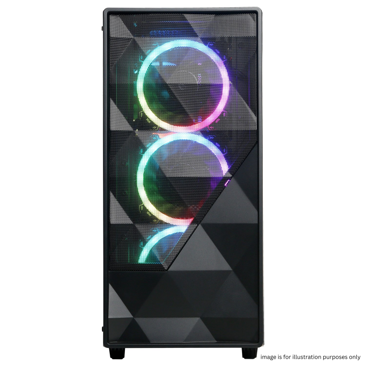 Refurbished CyberPowerPC Eurus Intel Core i7-12700KF 16GB RAM 1TB SSD RTX 4070 Windows 11 Home Gaming PC