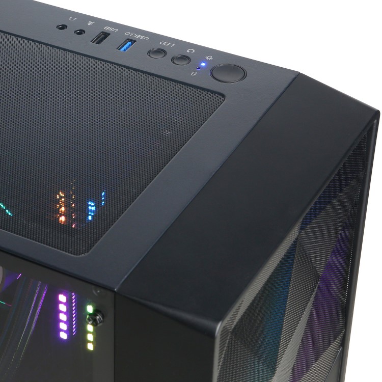 CyberPowerPC Eurus Intel Core i7-12700KF 16GB RAM 1TB SSD RTX 4070 Windows 11 Home Gaming PC