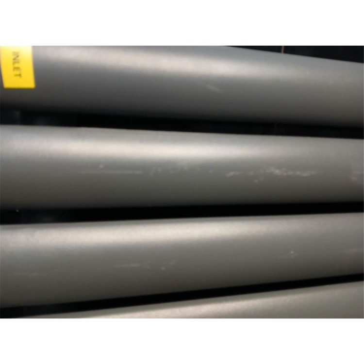 Refurbished- Sorrento Anthracite Horizontal Oval Designer Radiator 600x1593mm Single Panel 4255 BTU