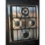 Refurbished Smeg Cucina PBP6B6B60 60cm 4 Burner Gas Hob with Wok Burner Stainless Steel