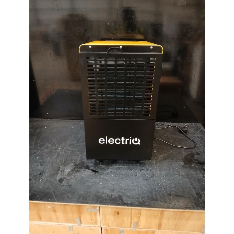 electriQ 30L Industrial Portable Dehumidifier with Metal Body & Large Wheels