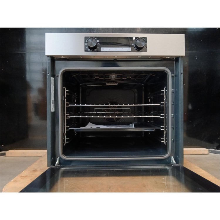 Refurbished Hisense BI62211CX 60cm Single Built In Electric Oven Stainless Steel