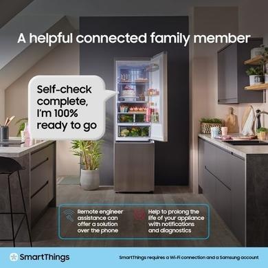 Refurbished Samsung SpaceMax RB53DG706AS9EU Freestanding 538 Litre 70/30 Frost Free Fridge Freezer Silver